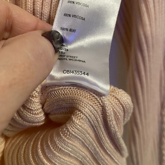 Free People Starlight Ribbed Tunic Sweater‎ Size S - Picture 5 of 8